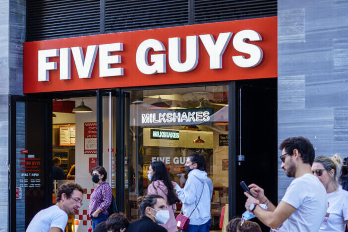 why are five guys fries cooked in peanut oil