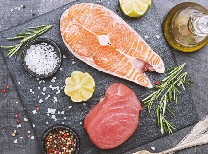 is salmon more fishy than tuna