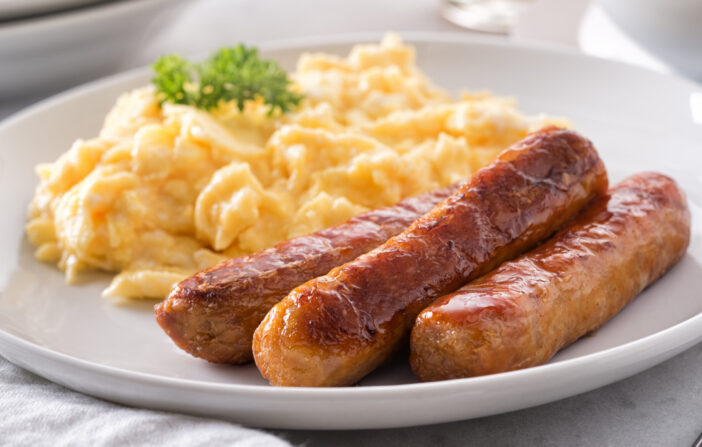 how unhealthy are breakfast sausages