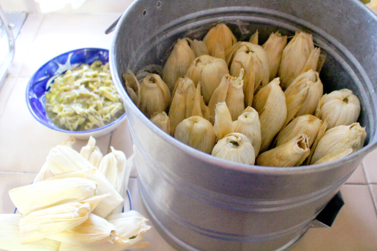 Tamales, traditional Mexican food for Candlarias Day