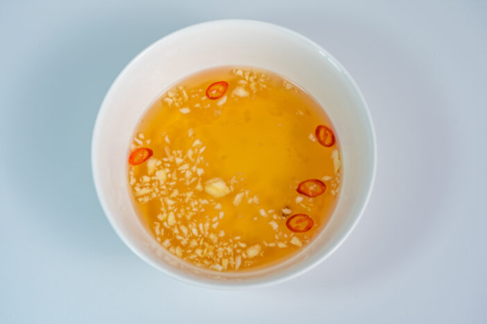 Photo of homemade Vietnamese styled spicy dipping sauce