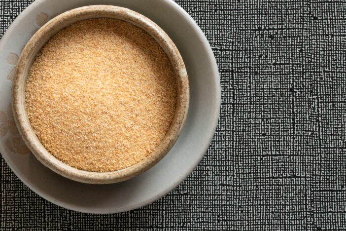 Garlic Powder in a Bowl