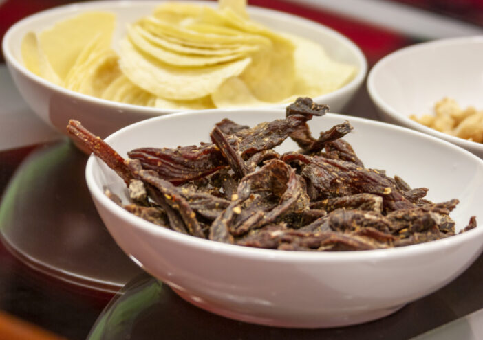 biltong is a south African snack similar to the American beef jerky