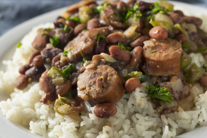 Southern Red Beans and Rice with Andouille Sausage