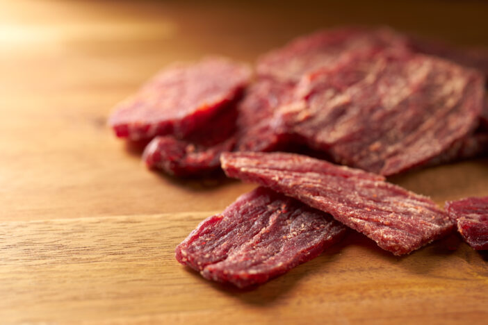 Image of beef jerky, an American preserved food