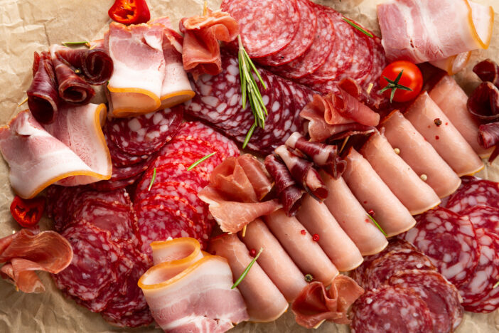 cold cuts deli meats cold appetizer