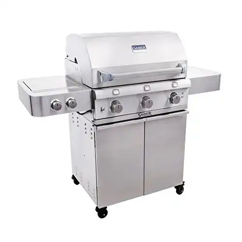 Saber Grills 3-Burner Stainless Steel Gas Grill