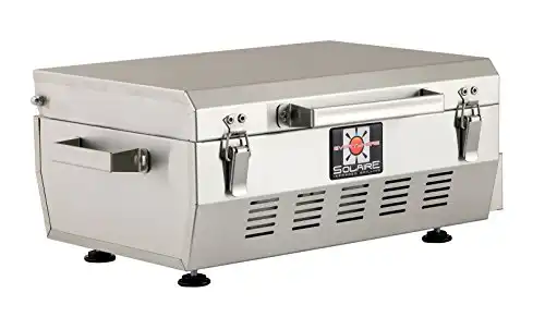 Solaire Portable Infrared Propane Gas Grill, Stainless Steel