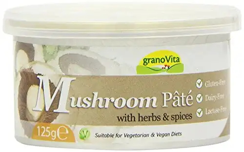 Granovita Mushroom Pâté, 125g Tin - Pack of 6