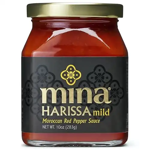 Mina Harissa Mild Sauce, 10 Oz - Moroccan Red Pepper Paste