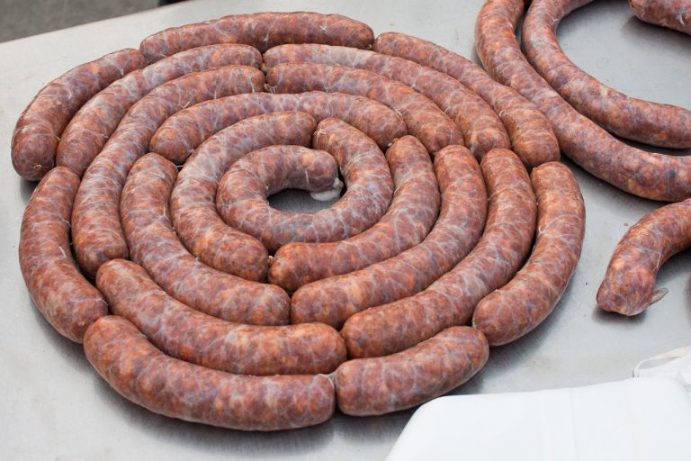 sausage, meat sausage, sausage