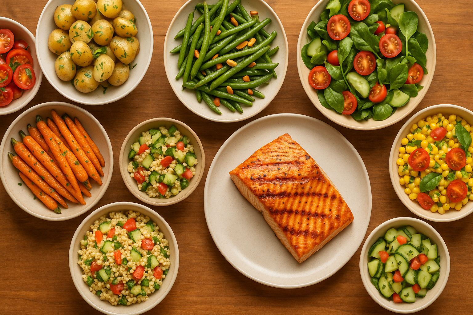 best side dishes for grilled salmon 8 fr Best Side Dishes for Grilled Salmon: 8 Fresh Summer Pairings