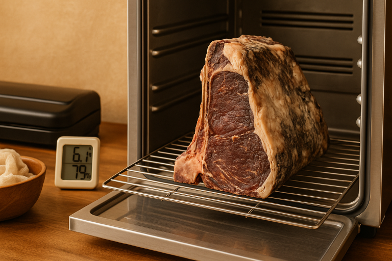 How to Dry Age Beef at Home: Equipment, Timing, and Safety Guidelines
