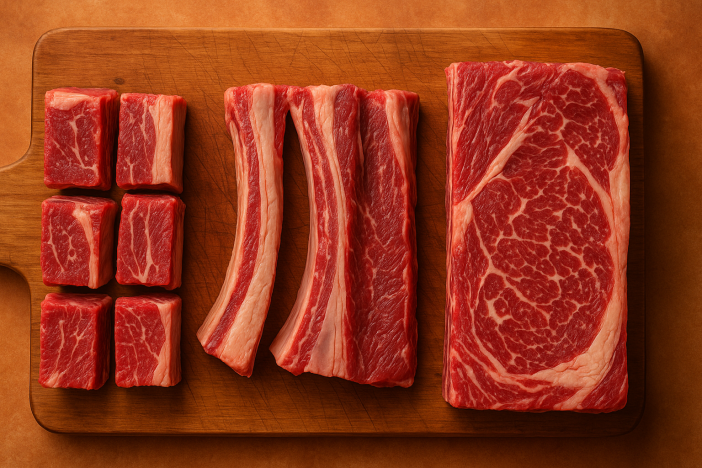 what are the different types of beef rib What Are the Different Types of Beef Ribs? Short Ribs, Back Ribs, and Plate Ribs Explained