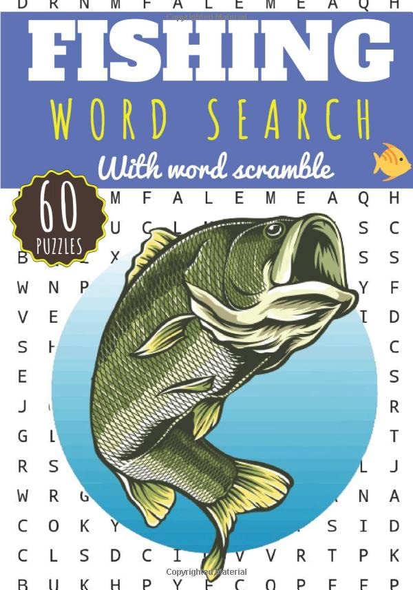 Bookstore 12 Fishing Word Search
