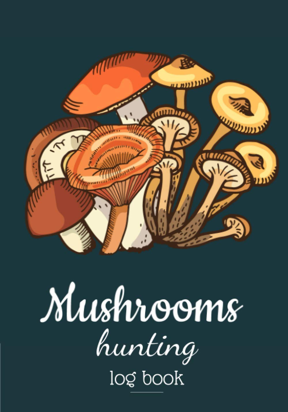 Bookstore 9 Mushroom Hunting Log Book