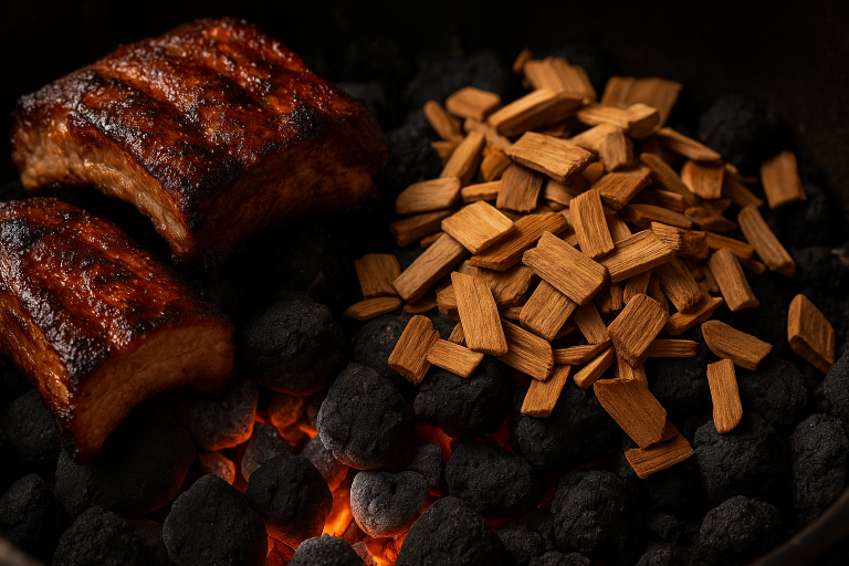 Can You Put Wood Chips Directly on Charcoal?