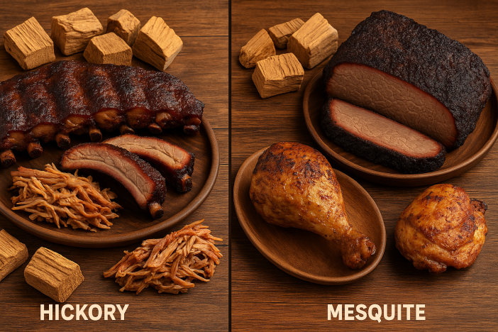 hickory vs mesquite wood which is better Hickory vs Mesquite Wood: Which Is Better for Smoking Meat?