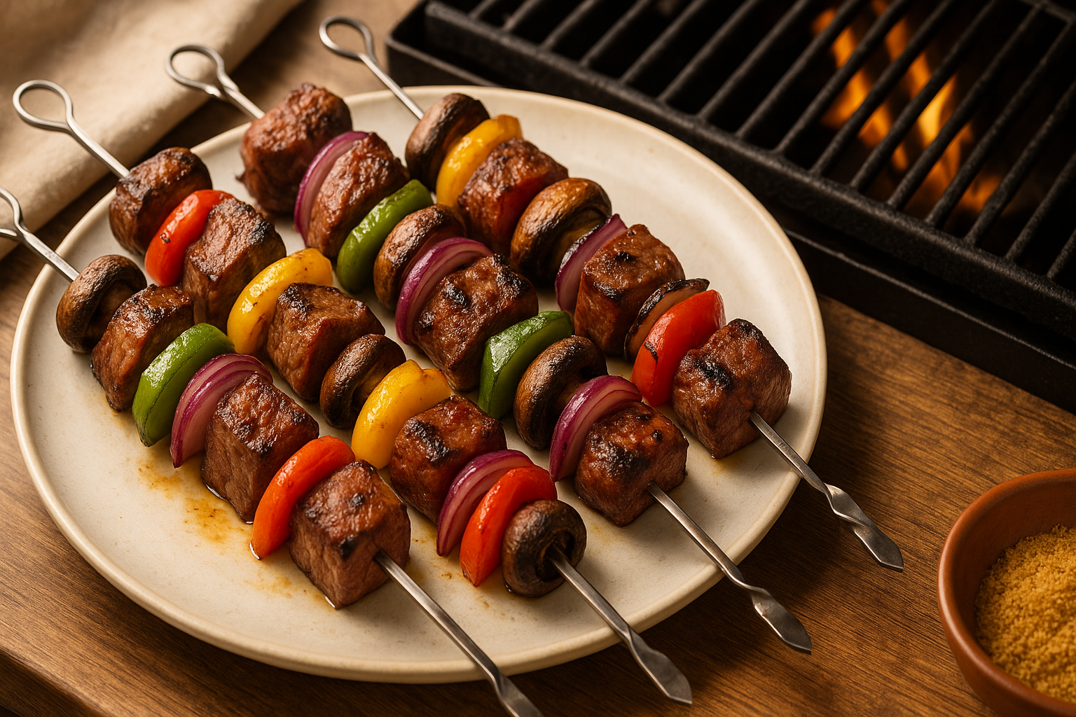 how to cook shish kabobs on a gas grill How to Cook Shish Kabobs on a Gas Grill