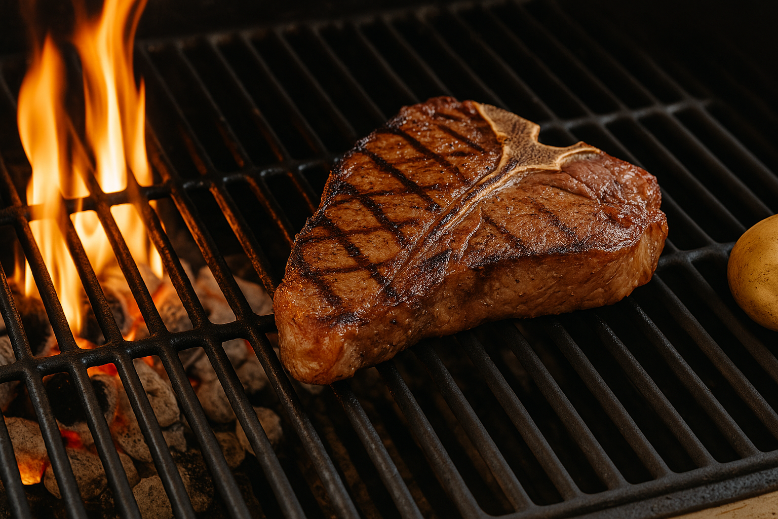 how to grill a t bone steak with two zon How to Grill a T-Bone Steak with Two-Zone Heat