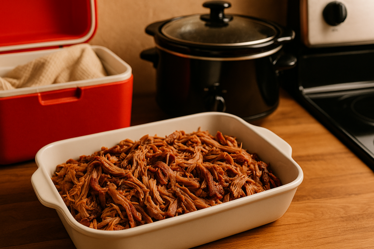 How to Keep Pulled Pork Warm and Moist Before Serving