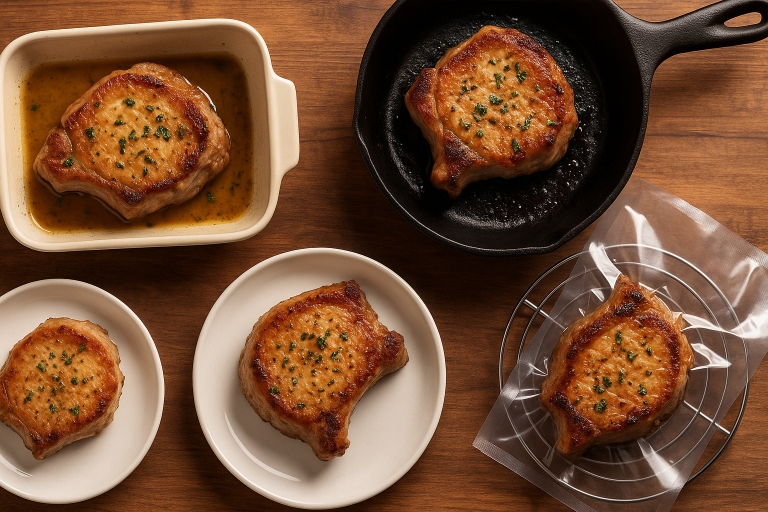 How to Reheat Pork Chops Without Drying Them Out