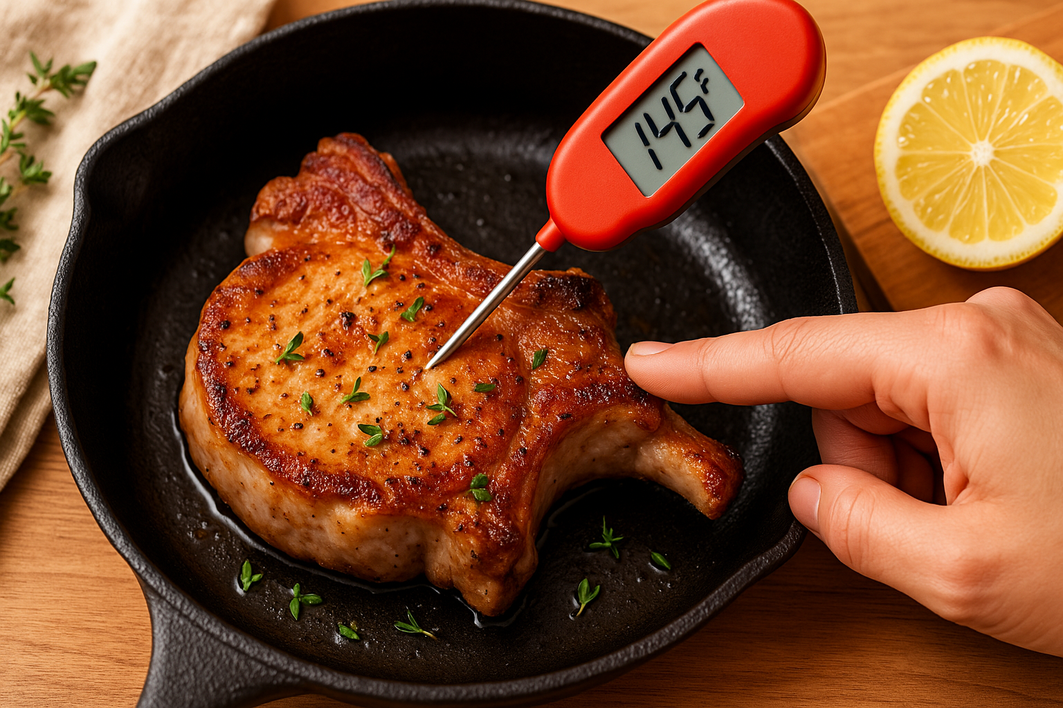 How to Tell When Pork Chops Are Done (Without Cutting Them) 1 how to tell when pork chops are done wit How to Tell When Pork Chops Are Done (Without Cutting Them)