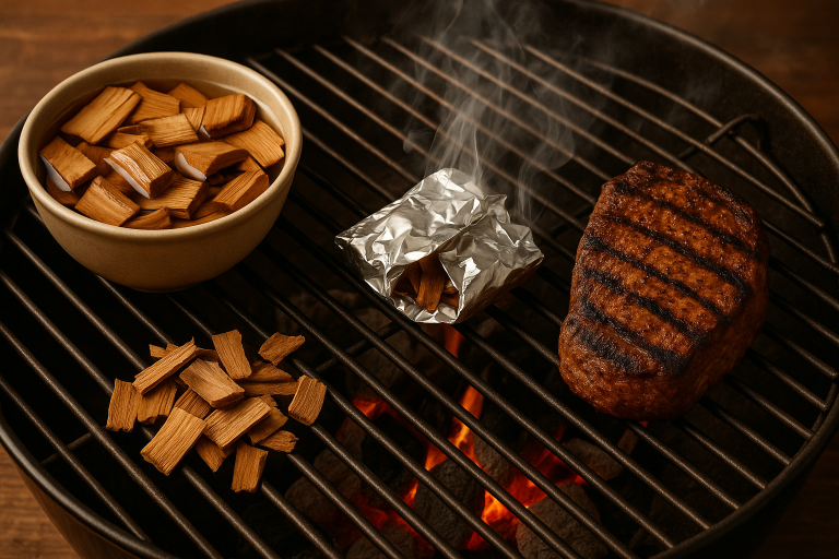How to Use Wood Chips on a Charcoal Grill for Maximum Smoke Flavor