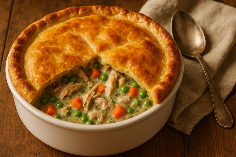 Pheasant Pot Pie: A Flaky-Crusted Comfort Dish