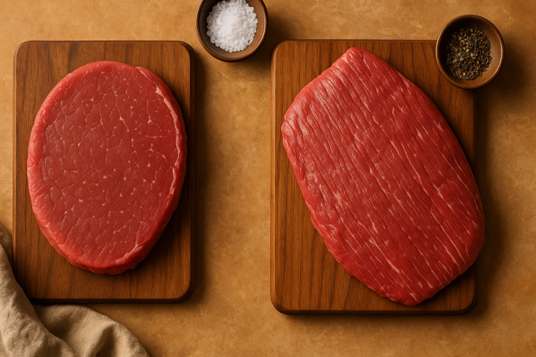 Round Steak vs Flank Steak: A Side-by-Side Comparison