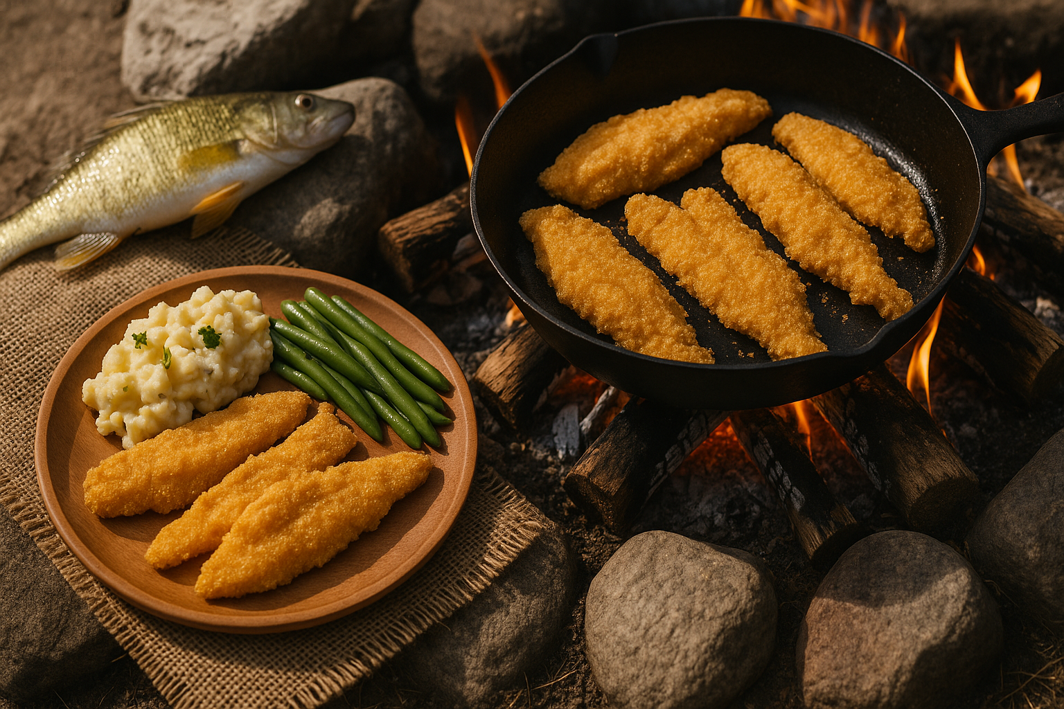 shore lunch fried fish the classic campf Shore Lunch Fried Fish: The Classic Campfire Recipe