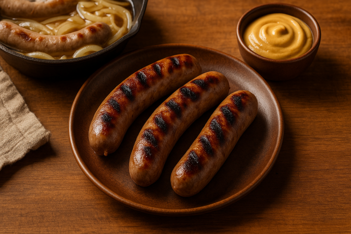 venison bratwurst homemade german style Venison Bratwurst: Homemade German-Style Sausage for the Grill