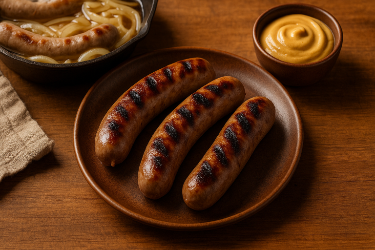 Venison Bratwurst: Homemade German-Style Sausage for the Grill