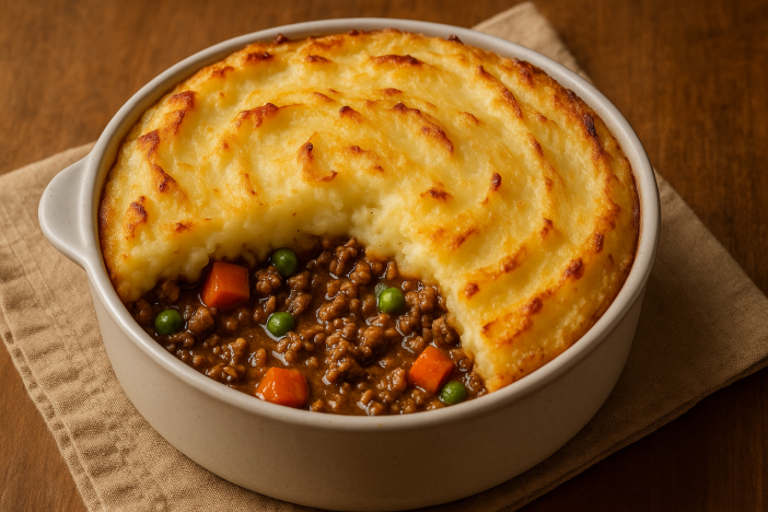 venison shepherd s pie with mashed potat Venison Shepherd's Pie with Mashed Potato Crust