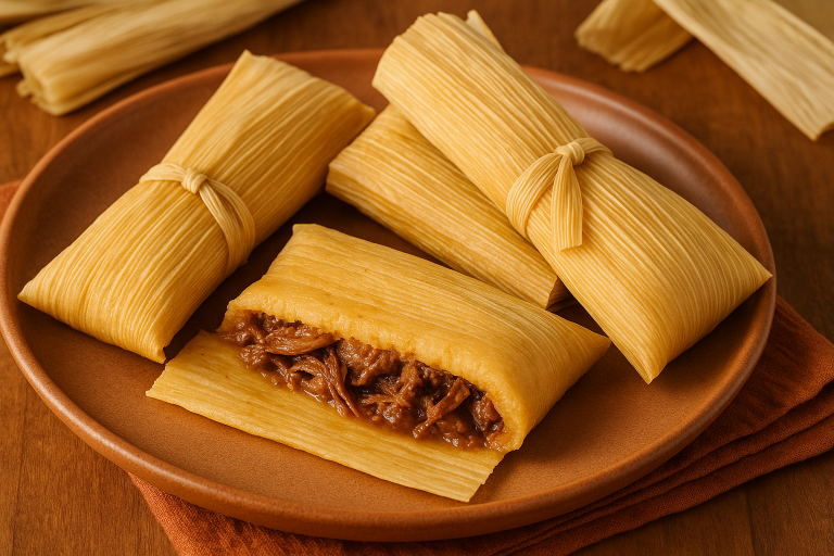 Venison Tamales: Slow-Cooked Deer Wrapped in Corn Husks