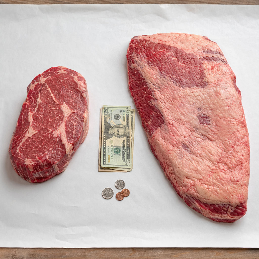 Chuck Roast vs Brisket: Which Cut Delivers Better BBQ Value? 2 Price Comparison: Chuck Roast Wins by a Mile