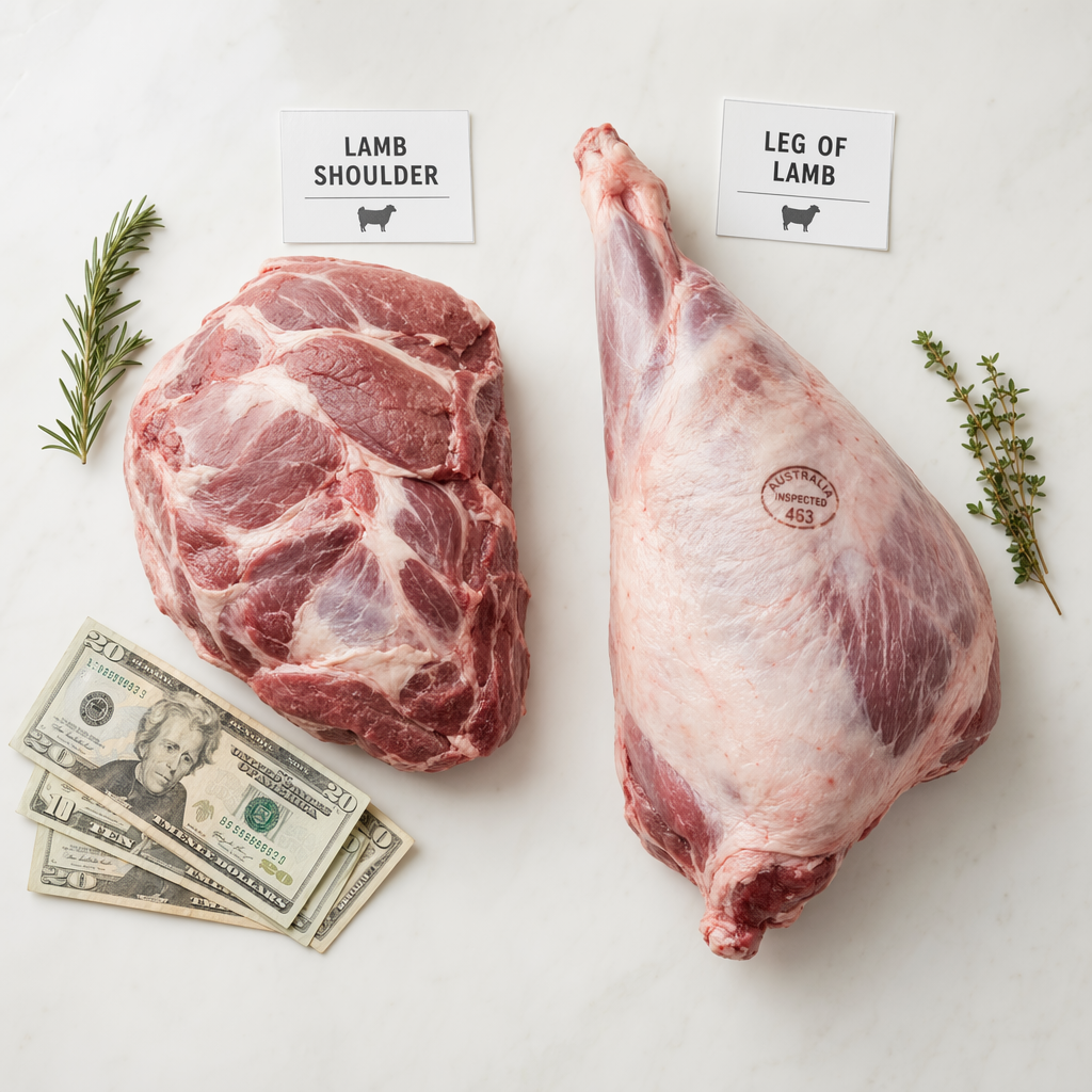 Price Comparison: Shoulder Wins by a Wide Margin