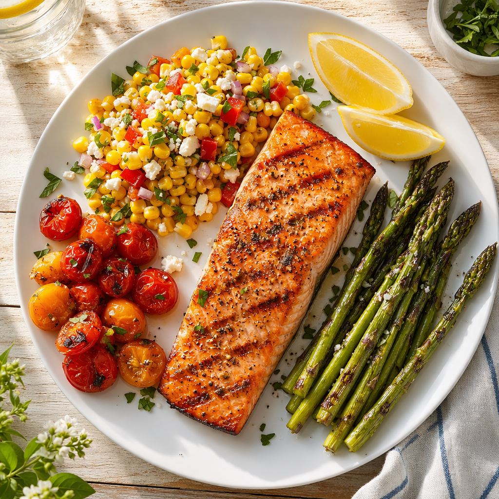 Best Side Dishes for Grilled Salmon: 8 Fresh Summer Pairings 3 8 Perfect Summer Sides for Grilled Salmon