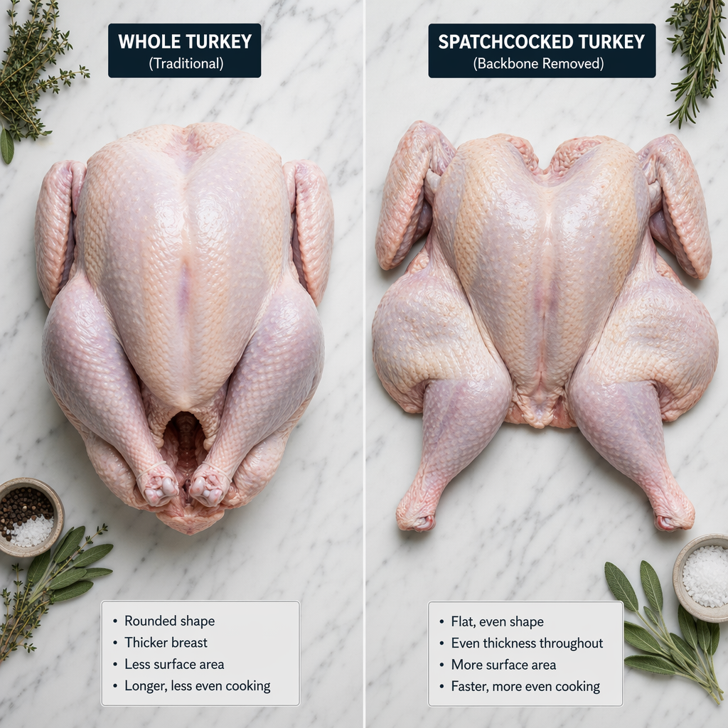 Why Spatchcock Turkey Beats Traditional Roasting