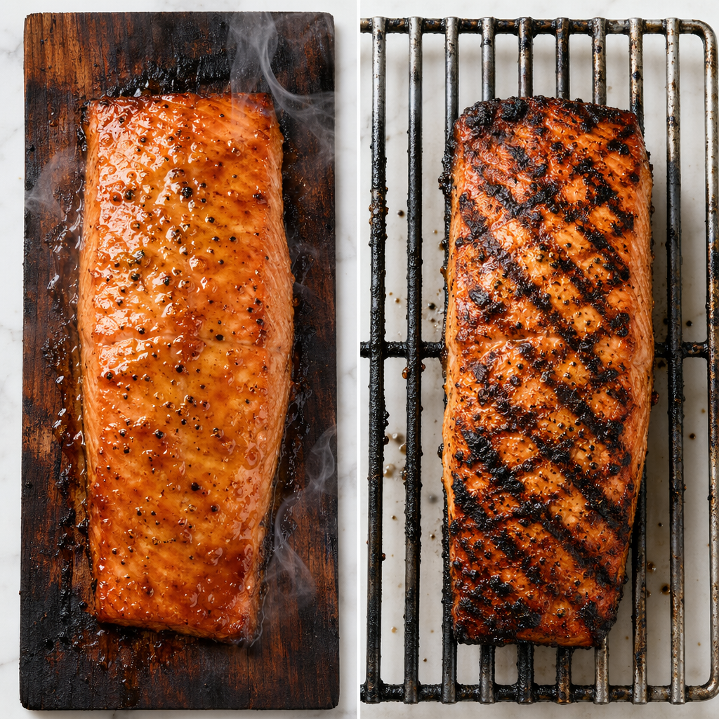 Why Cedar Plank Grilling Works Better Than Direct Heat