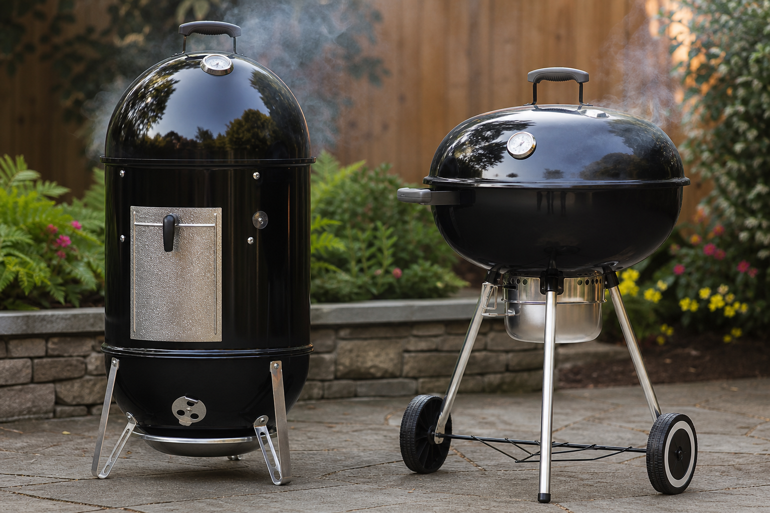 best beginner smokers weber smokey mountain kettle review Best Beginner Smokers: Weber Smokey Mountain & Kettle Review