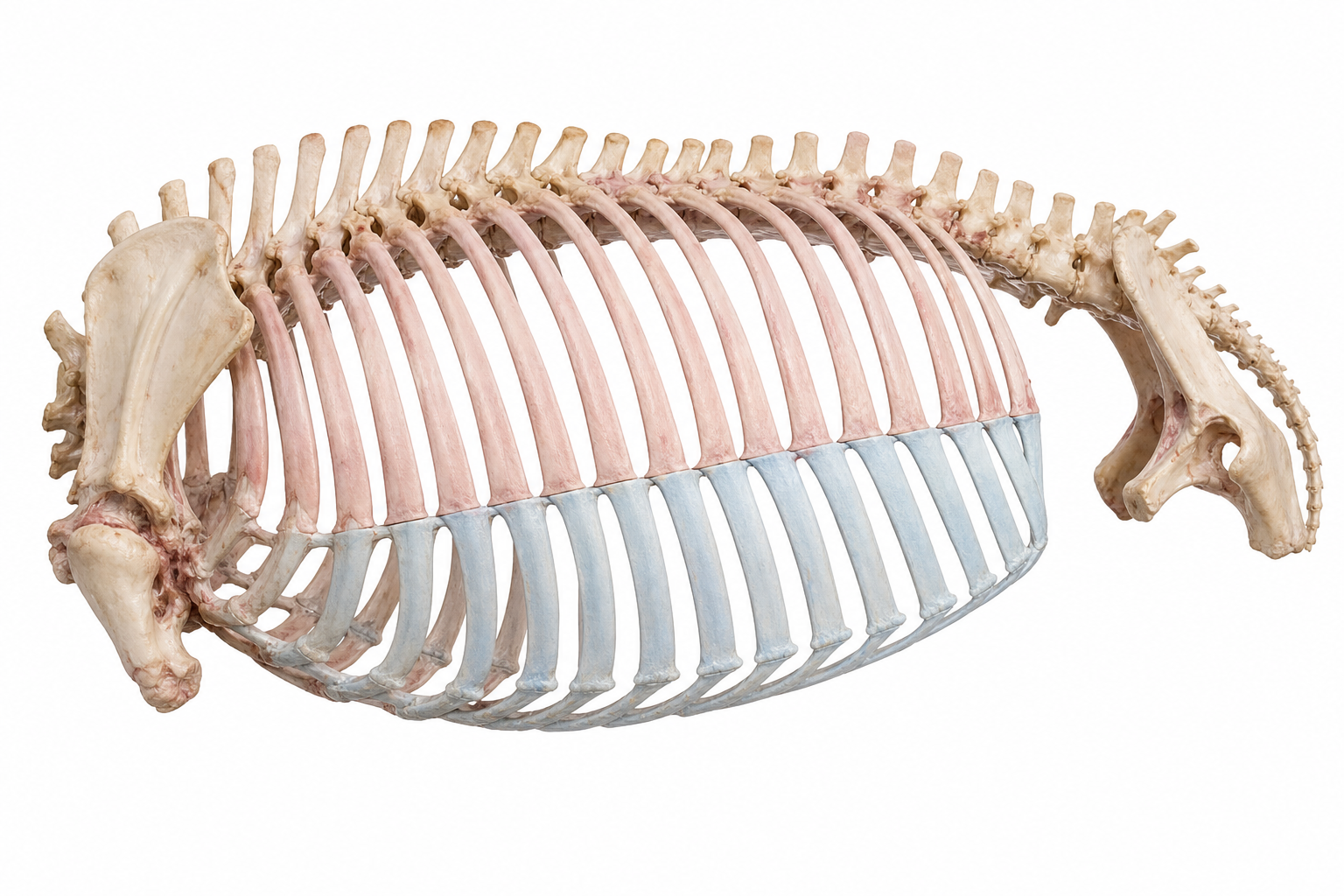 Baby Back Ribs vs Spare Ribs: Cut Differences & Value Guide 7 Pork rib cage anatomy showing baby back ribs and spare ribs locations