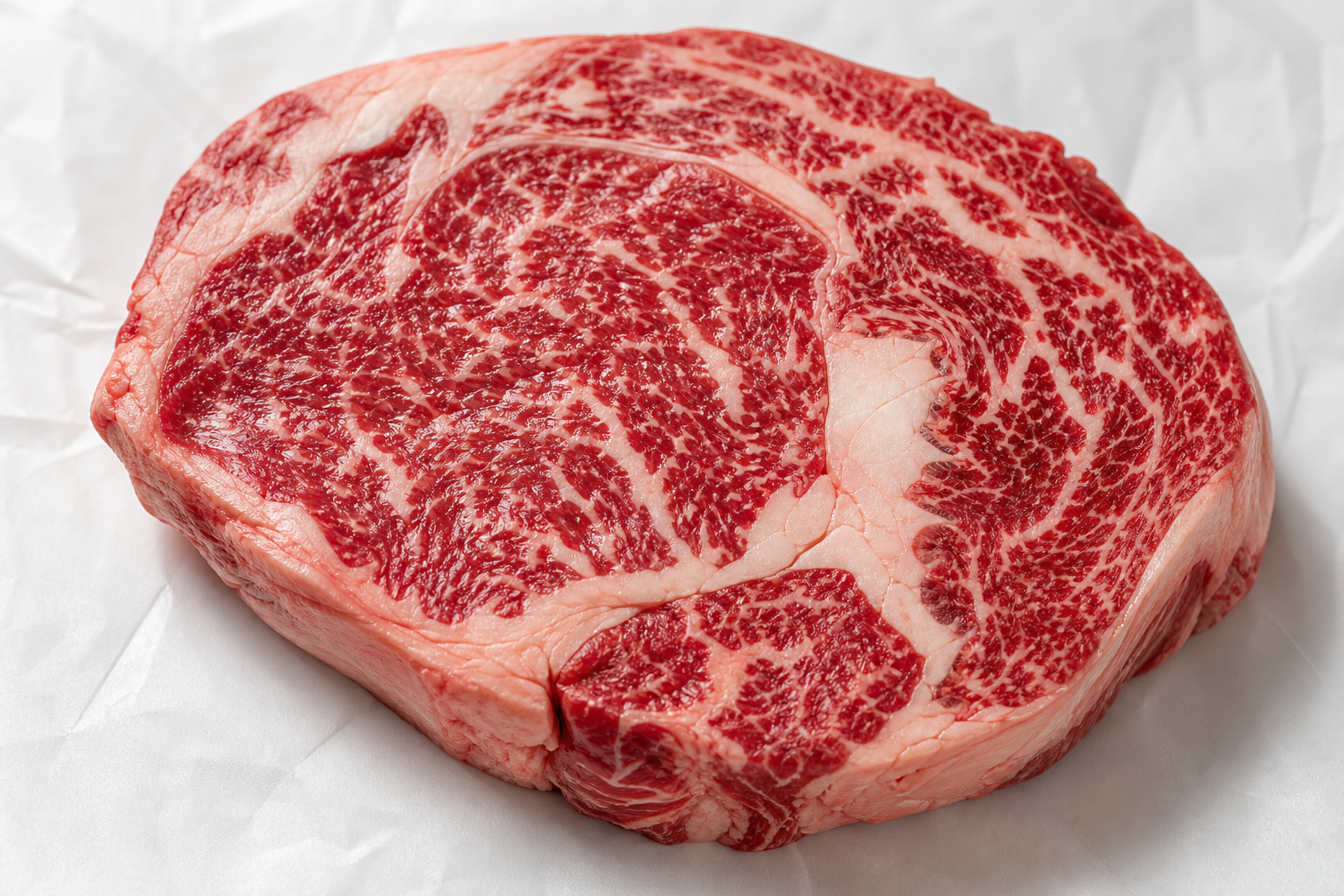 How to Choose the Best Steak at the Grocery Store 6 Raw ribeye steak showing even marbling distribution throughout the meat