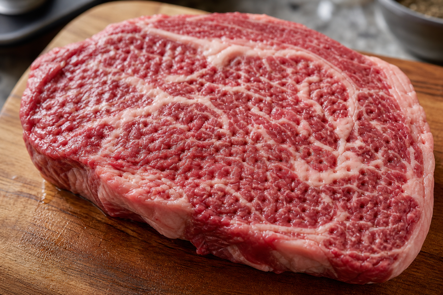 Costco Kirkland Steaks: Why Choice Grade Beats Most Stores 6 Raw steak showing blade tenderization marks on surface