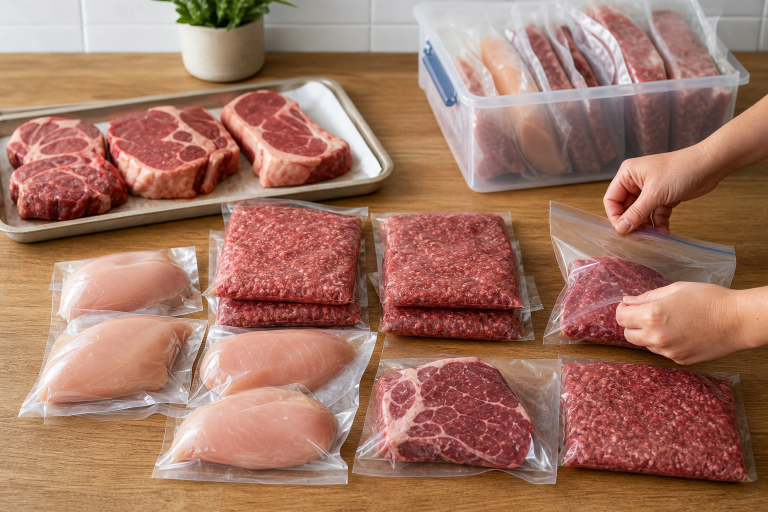 How to Portion and Freeze Bulk Meat Purchases