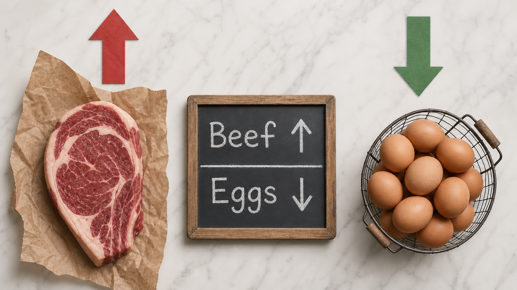 may 2026 meat price report May 2026 Meat Prices: Beef Hits New Highs as Eggs Fall 50% Year-Over-Year