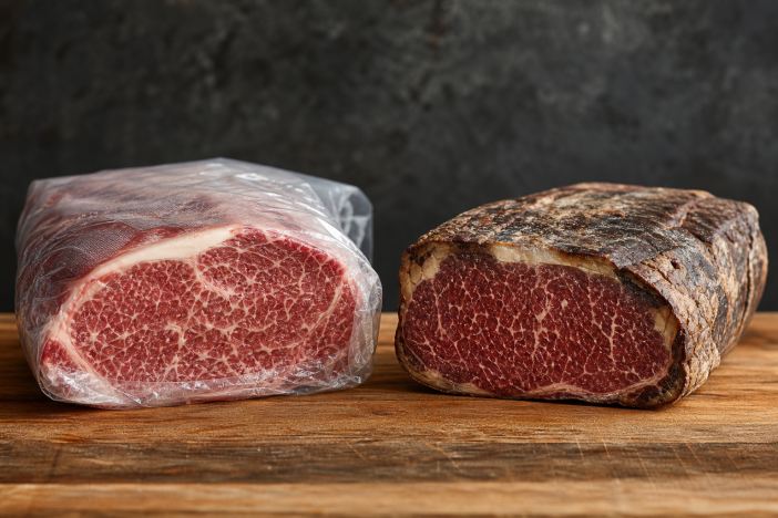 wet aged vs dry aged beef key differences explained Wet Aged vs Dry Aged Beef: Key Differences Explained