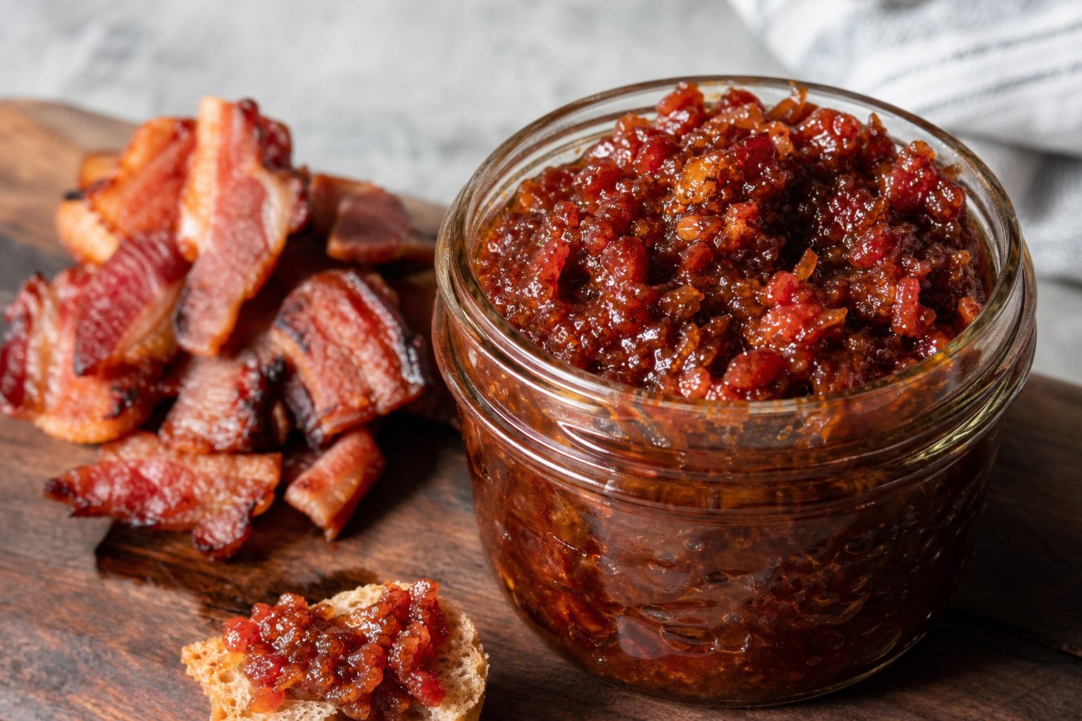 easy homemade bacon jam from cheap bacon ends Easy Homemade Bacon Jam From Cheap Bacon Ends
