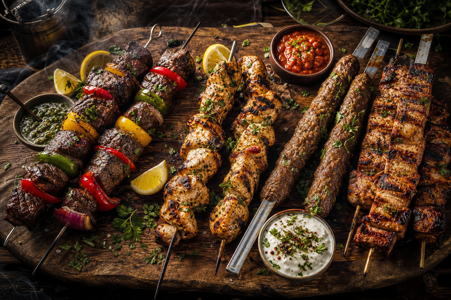 12 Grilled Kabob and Skewer Ideas