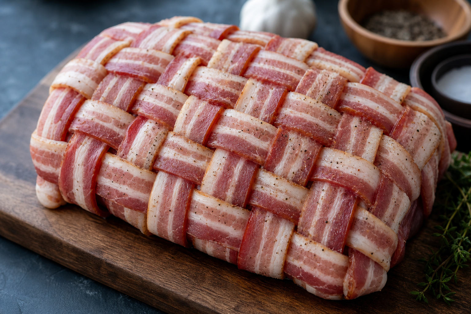 how to make a bacon weave to dress up cheap cuts How to Make a Bacon Weave to Dress Up Cheap Cuts